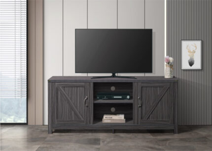 59” Gray TV stand